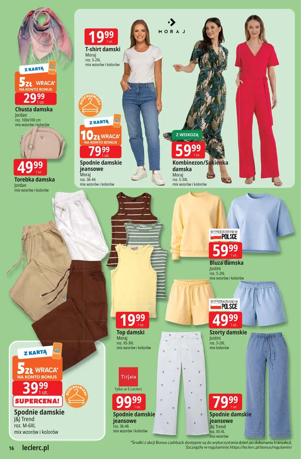 gazetka promocyjna E.Leclerc Katalog wiosenny - oferta rozszerzona  - Strona 16