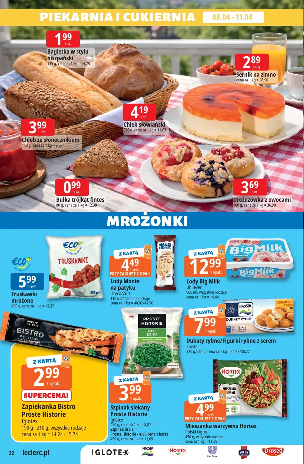 gazetka promocyjna E.Leclerc Katalog wiosenny - oferta rozszerzona  - Strona 22