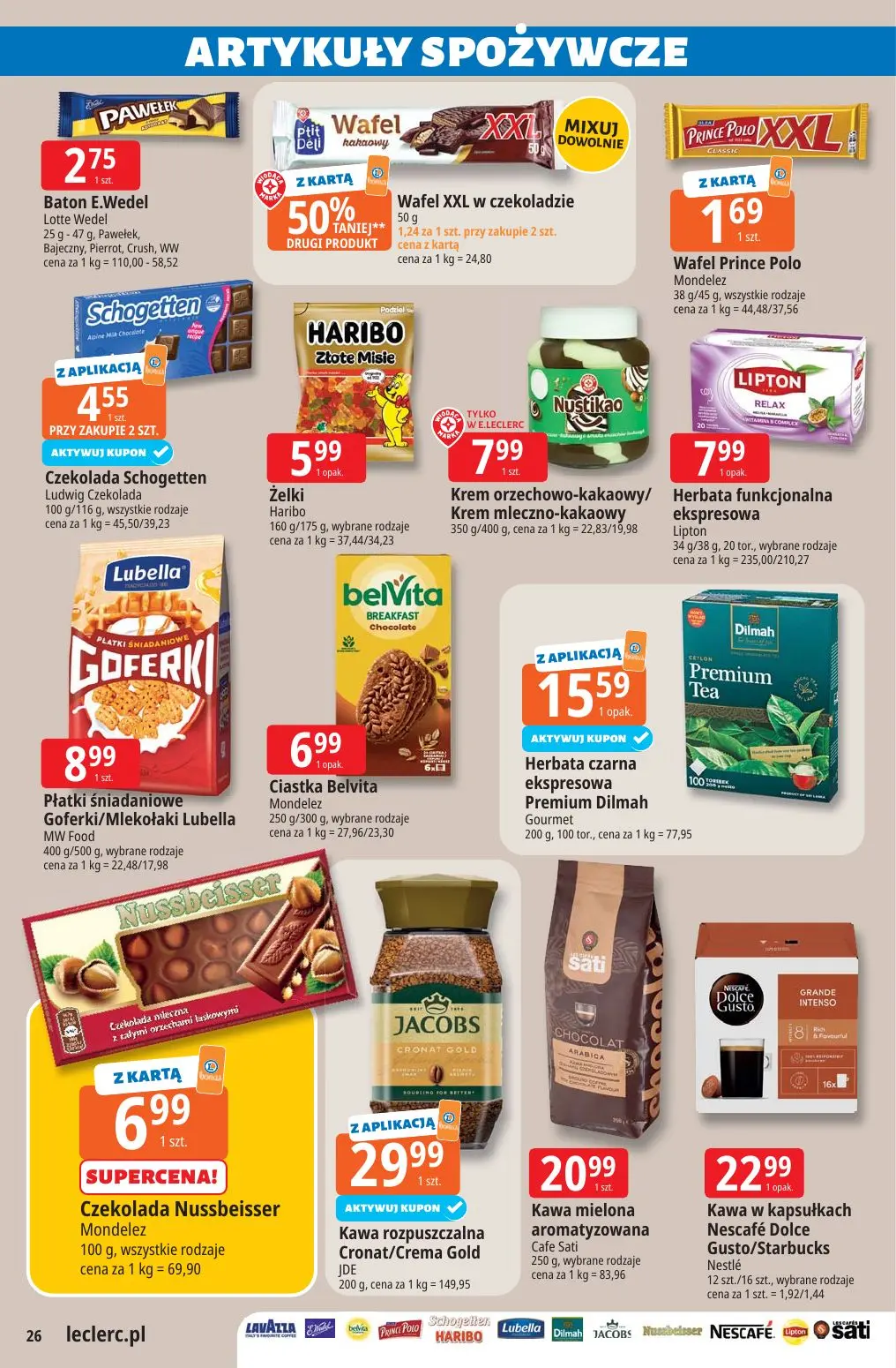 gazetka promocyjna E.Leclerc Katalog wiosenny - oferta rozszerzona  - Strona 26