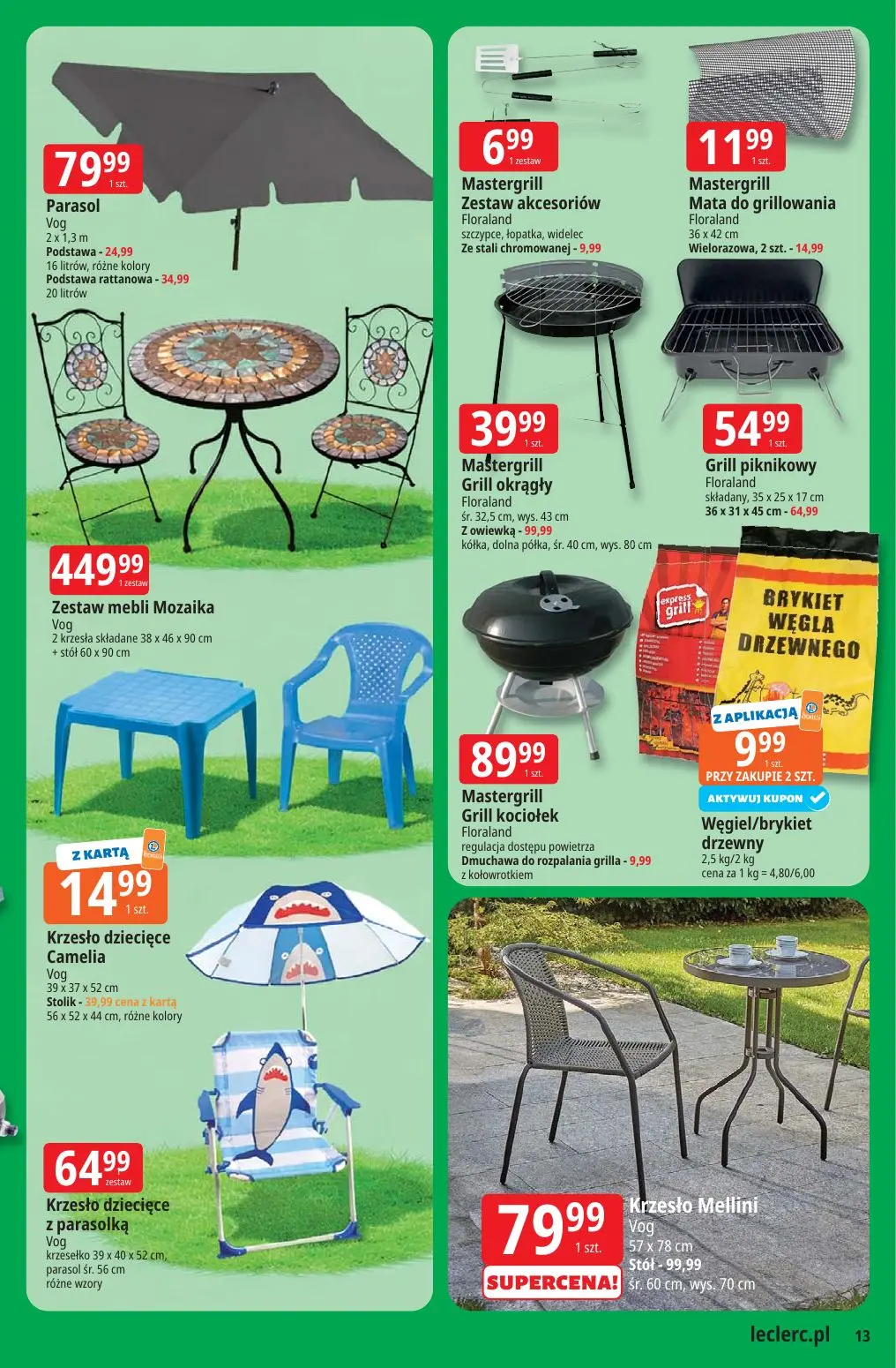 gazetka promocyjna E.Leclerc Katalog wiosenny - oferta rozszerzona  - Strona 13