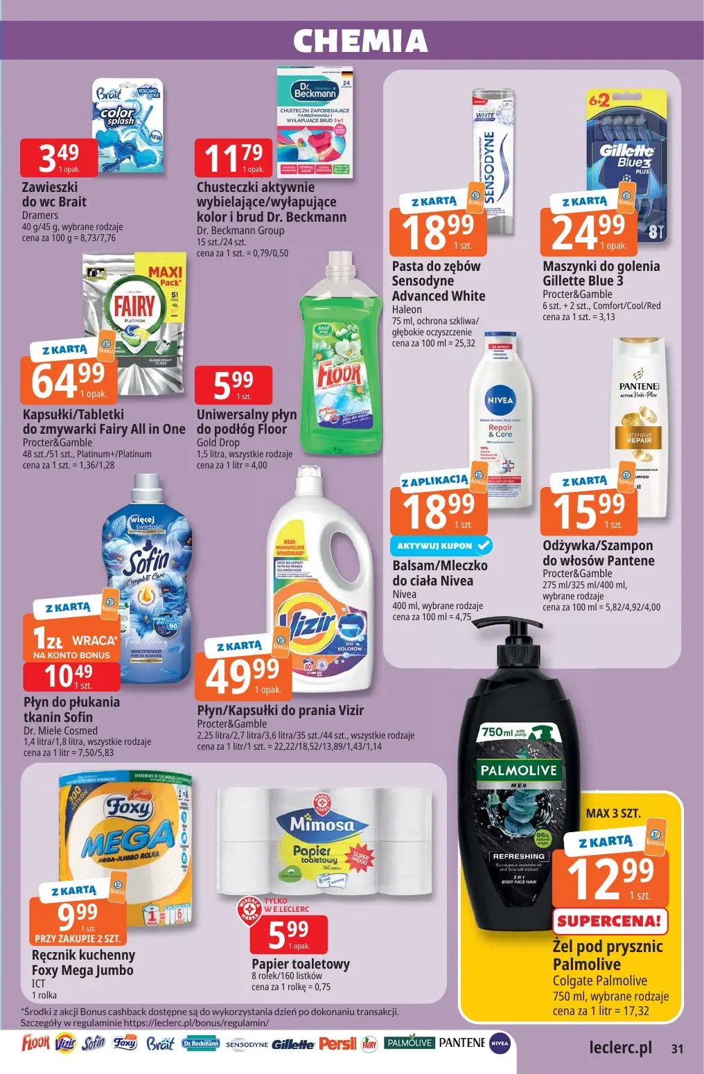 gazetka promocyjna E.Leclerc Katalog wiosenny - oferta rozszerzona  - Strona 31