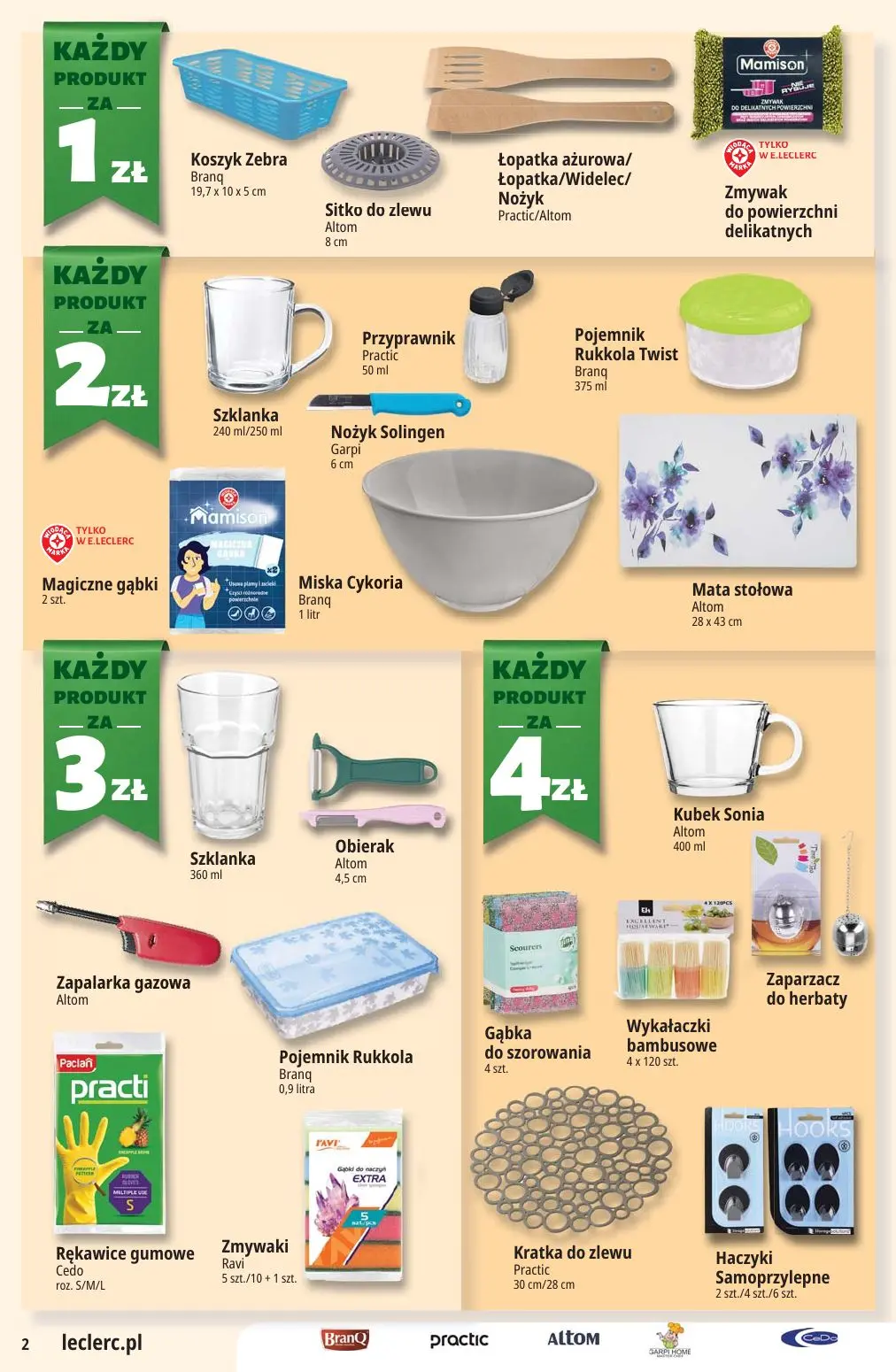 gazetka promocyjna E.Leclerc Katalog wiosenny - Strona 2