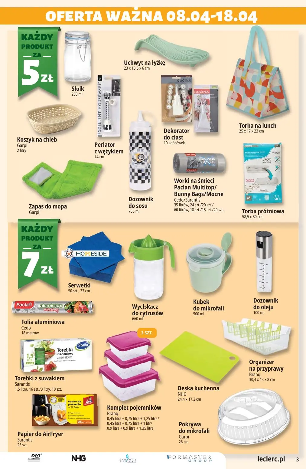 gazetka promocyjna E.Leclerc Katalog wiosenny - Strona 3