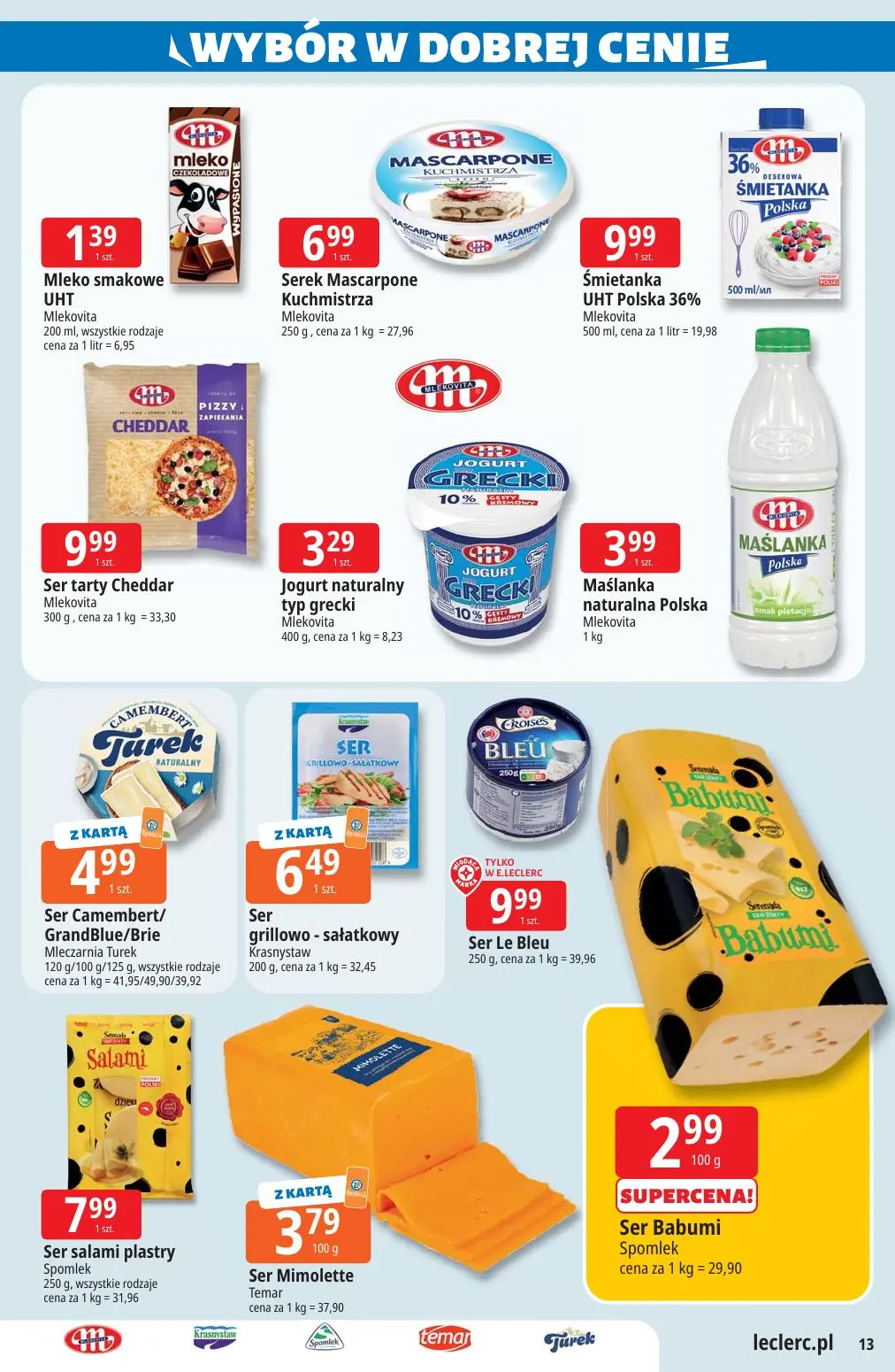 gazetka promocyjna E.Leclerc Katalog wiosenny - Strona 13