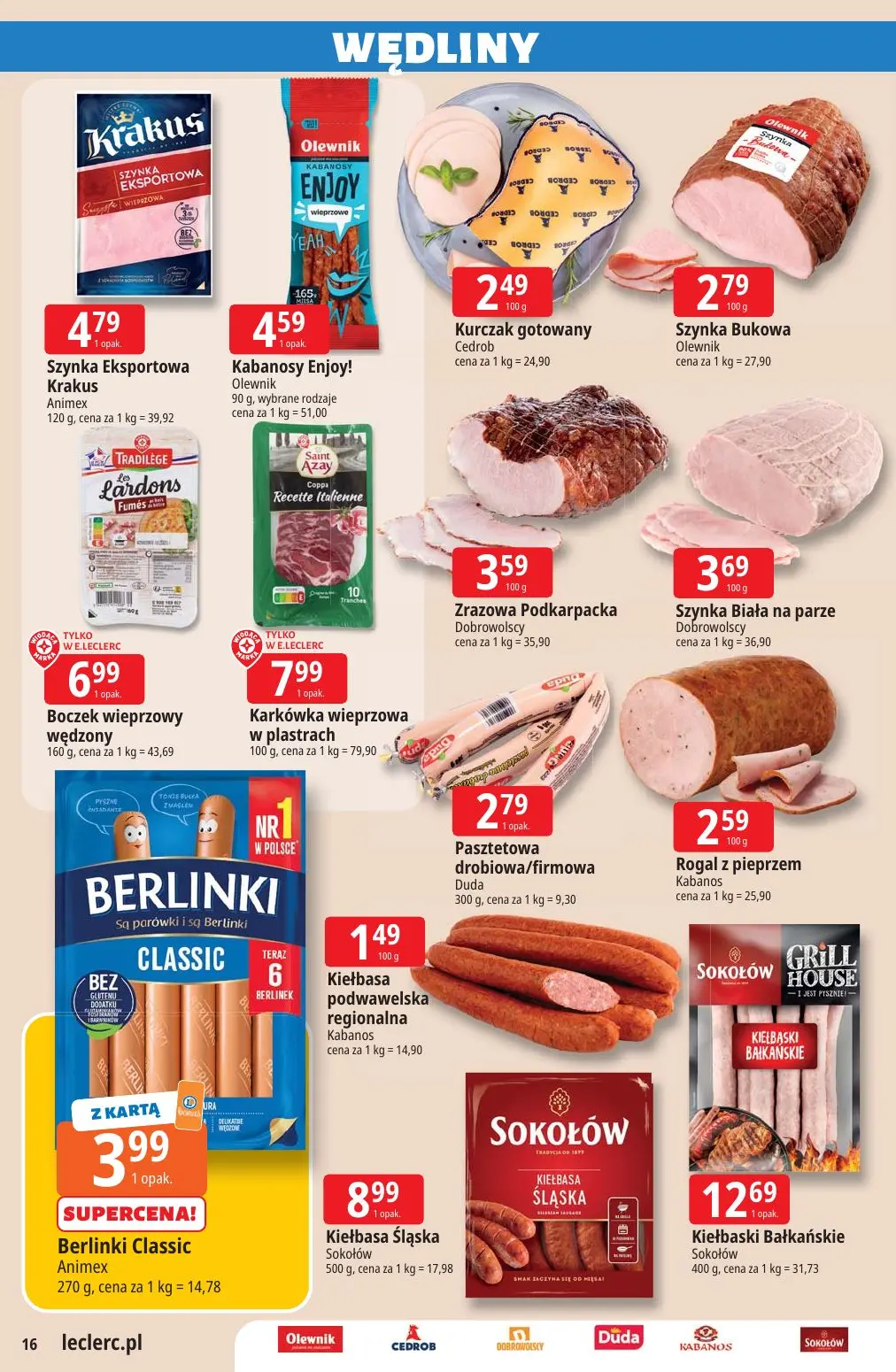 gazetka promocyjna E.Leclerc Katalog wiosenny - Strona 16