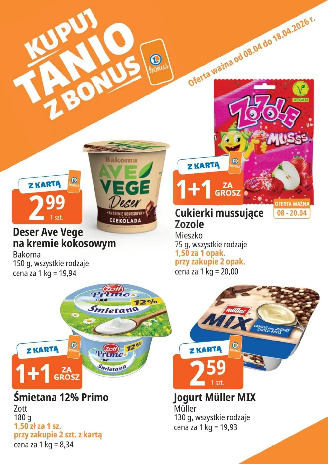 gazetka promocyjna E.Leclerc Kupuj tanio z bonus - Strona 2