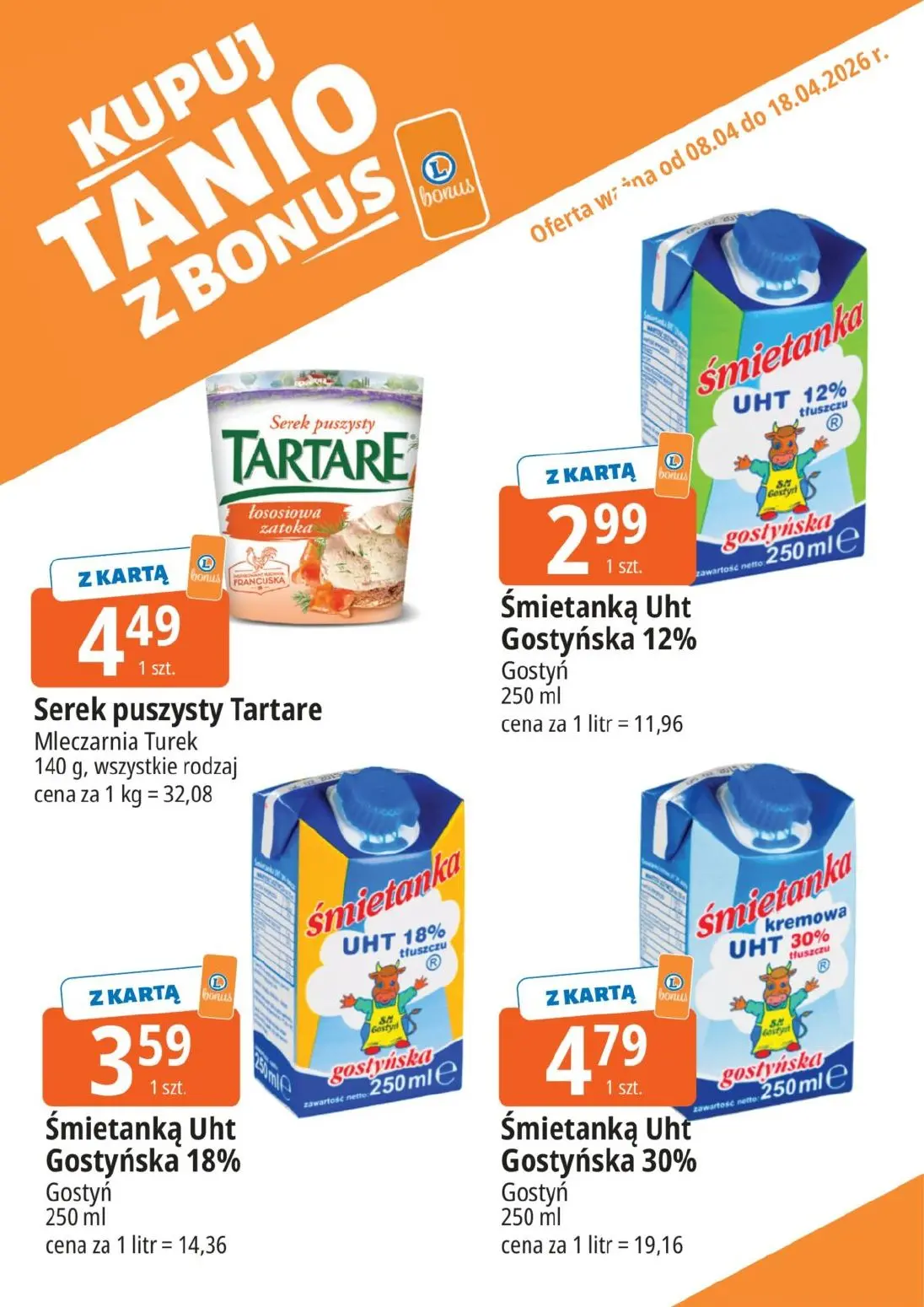 gazetka promocyjna E.Leclerc Kupuj tanio z bonus - Strona 3