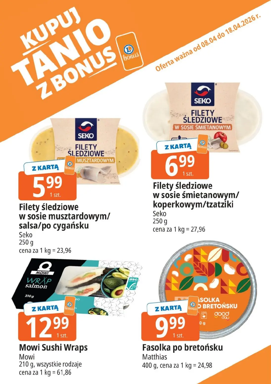 gazetka promocyjna E.Leclerc Kupuj tanio z bonus - Strona 8