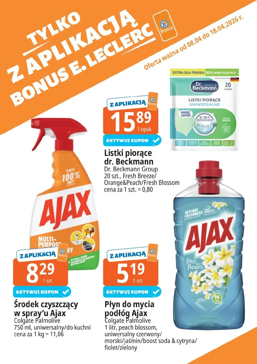 gazetka promocyjna E.Leclerc Kupuj tanio z bonus - Strona 11