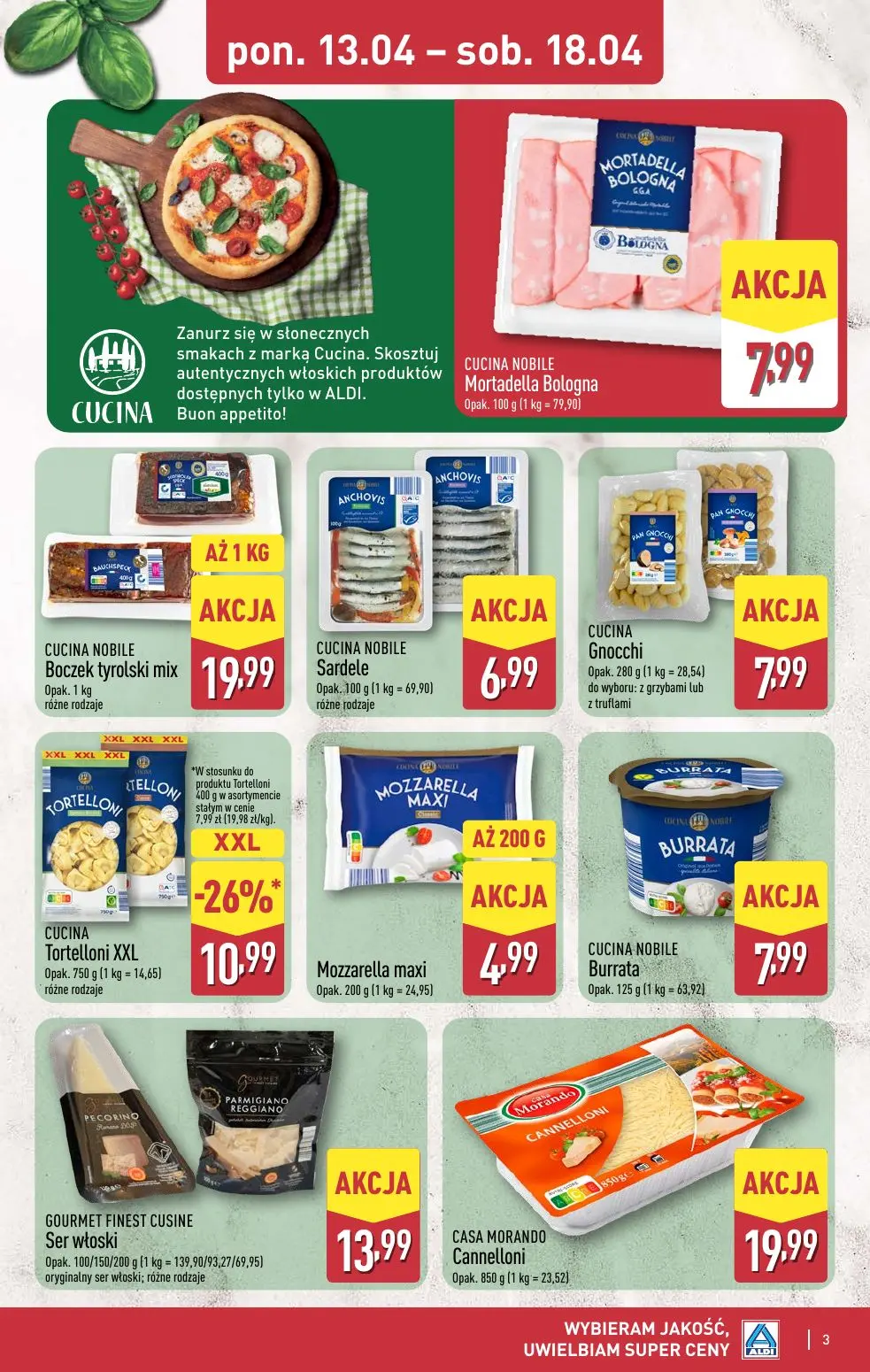 gazetka promocyjna ALDI Włoskie smaki 🇮🇹 - Strona 3