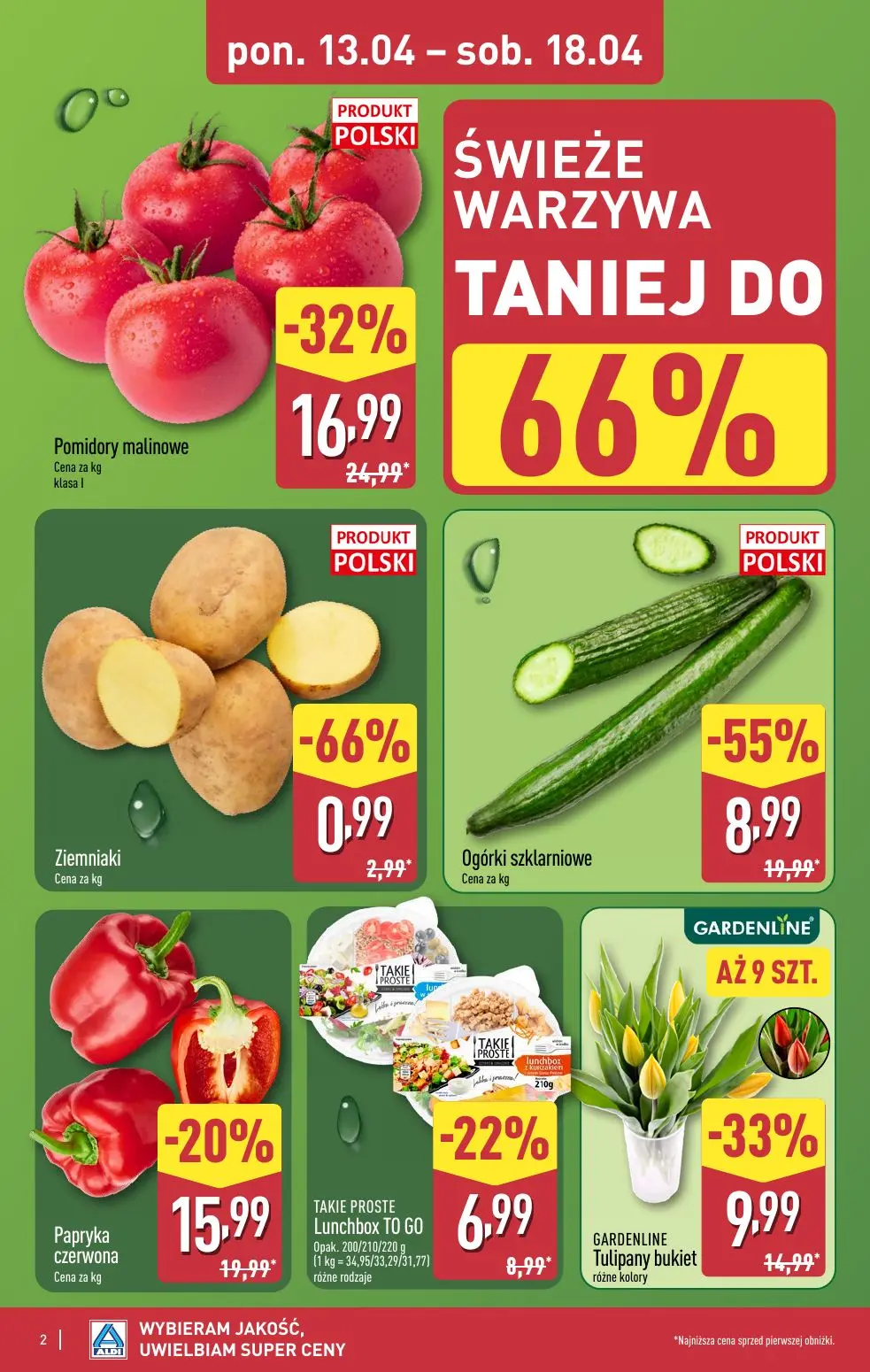 gazetka promocyjna ALDI Wybieram ALDI, bo jest tanio - Strona 2