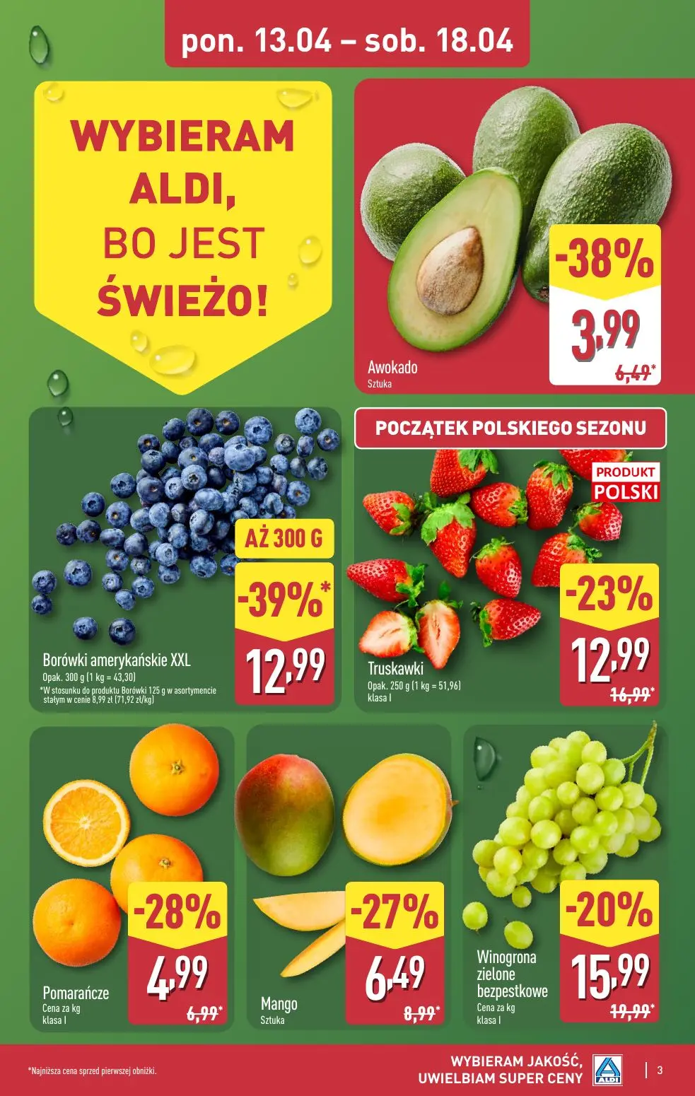 gazetka promocyjna ALDI Wybieram ALDI, bo jest tanio - Strona 3