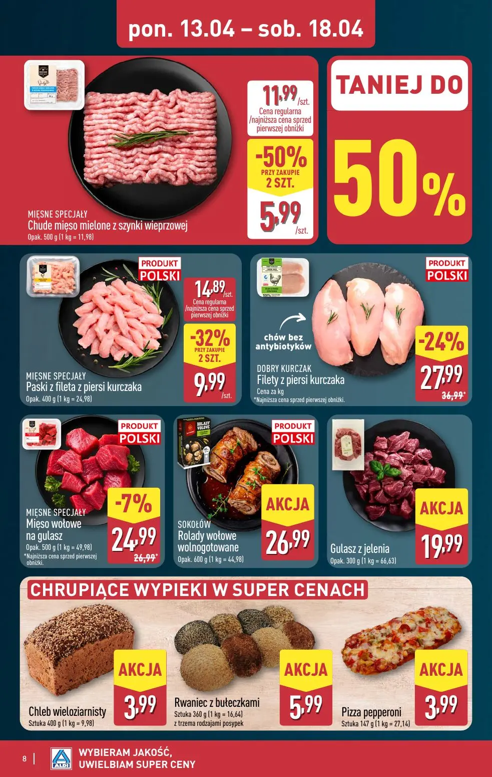 gazetka promocyjna ALDI Wybieram ALDI, bo jest tanio - Strona 8