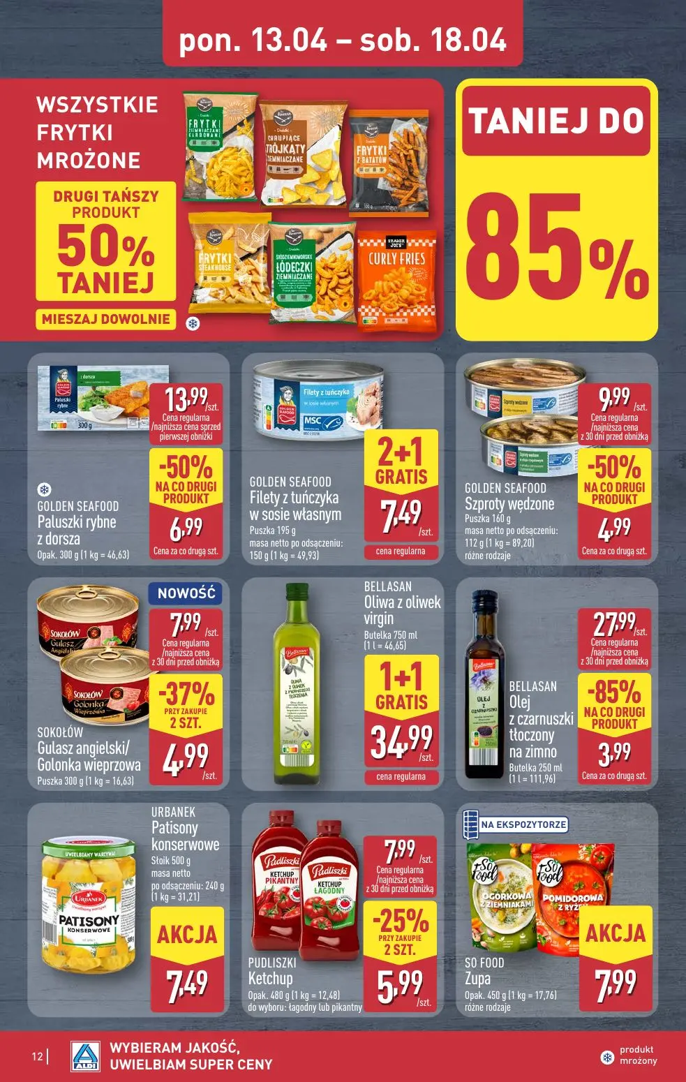 gazetka promocyjna ALDI Wybieram ALDI, bo jest tanio - Strona 12