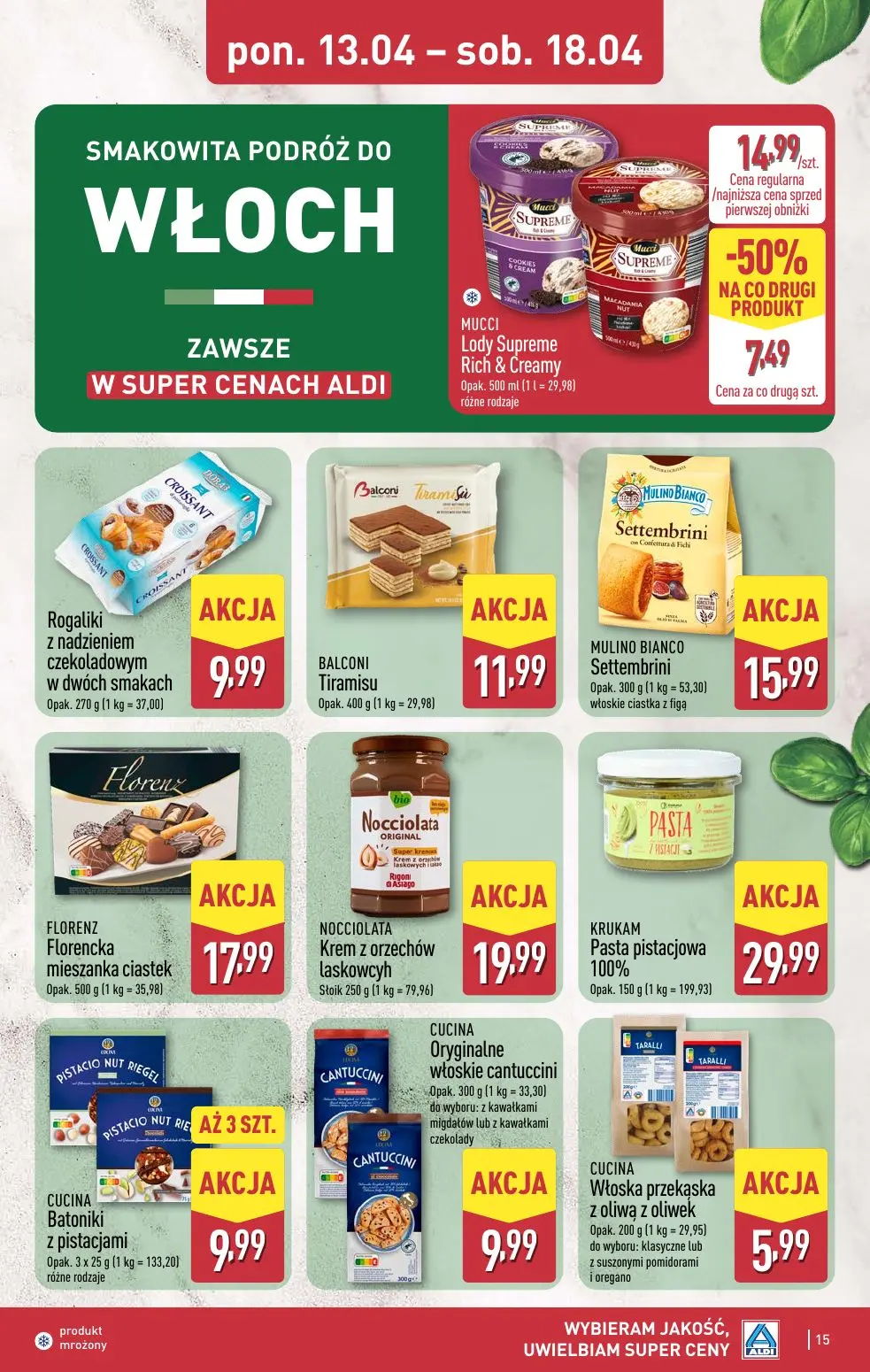 gazetka promocyjna ALDI Wybieram ALDI, bo jest tanio - Strona 15