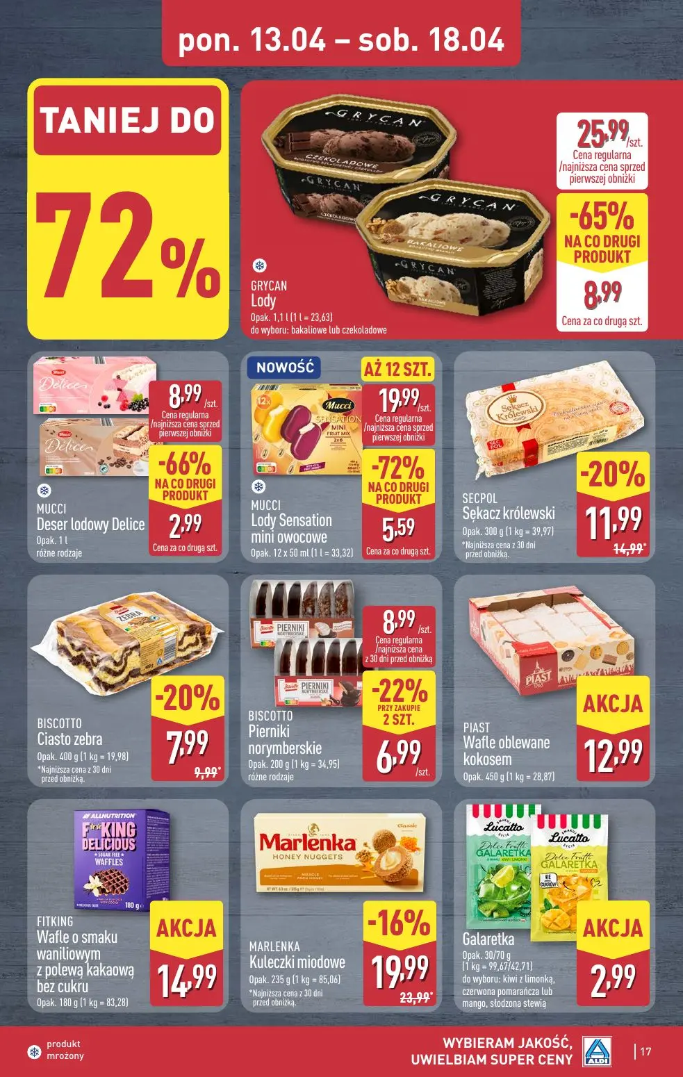 gazetka promocyjna ALDI Wybieram ALDI, bo jest tanio - Strona 17