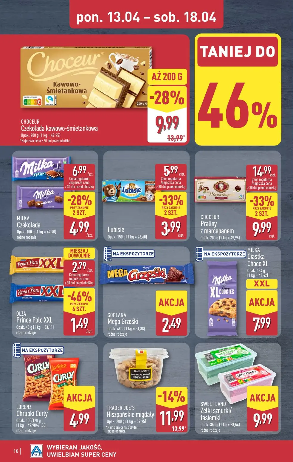 gazetka promocyjna ALDI Wybieram ALDI, bo jest tanio - Strona 18