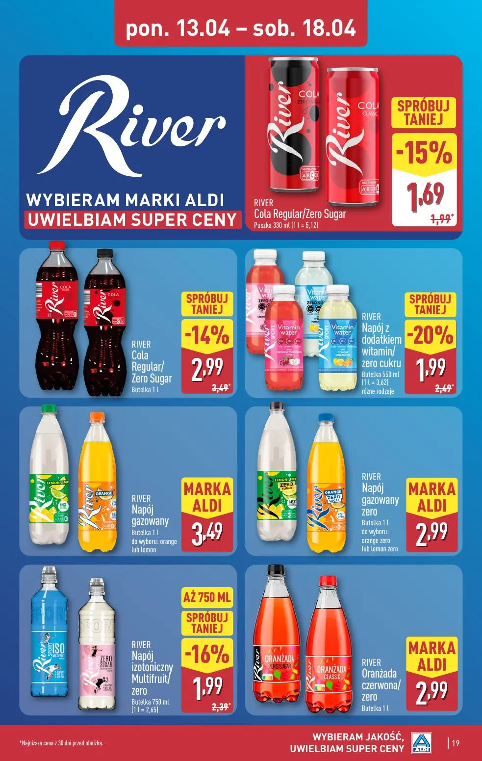 gazetka promocyjna ALDI Wybieram ALDI, bo jest tanio - Strona 19