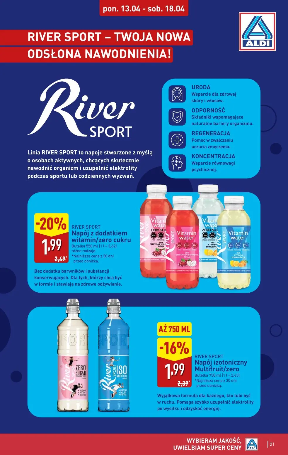 gazetka promocyjna ALDI Wybieram ALDI, bo jest tanio - Strona 21