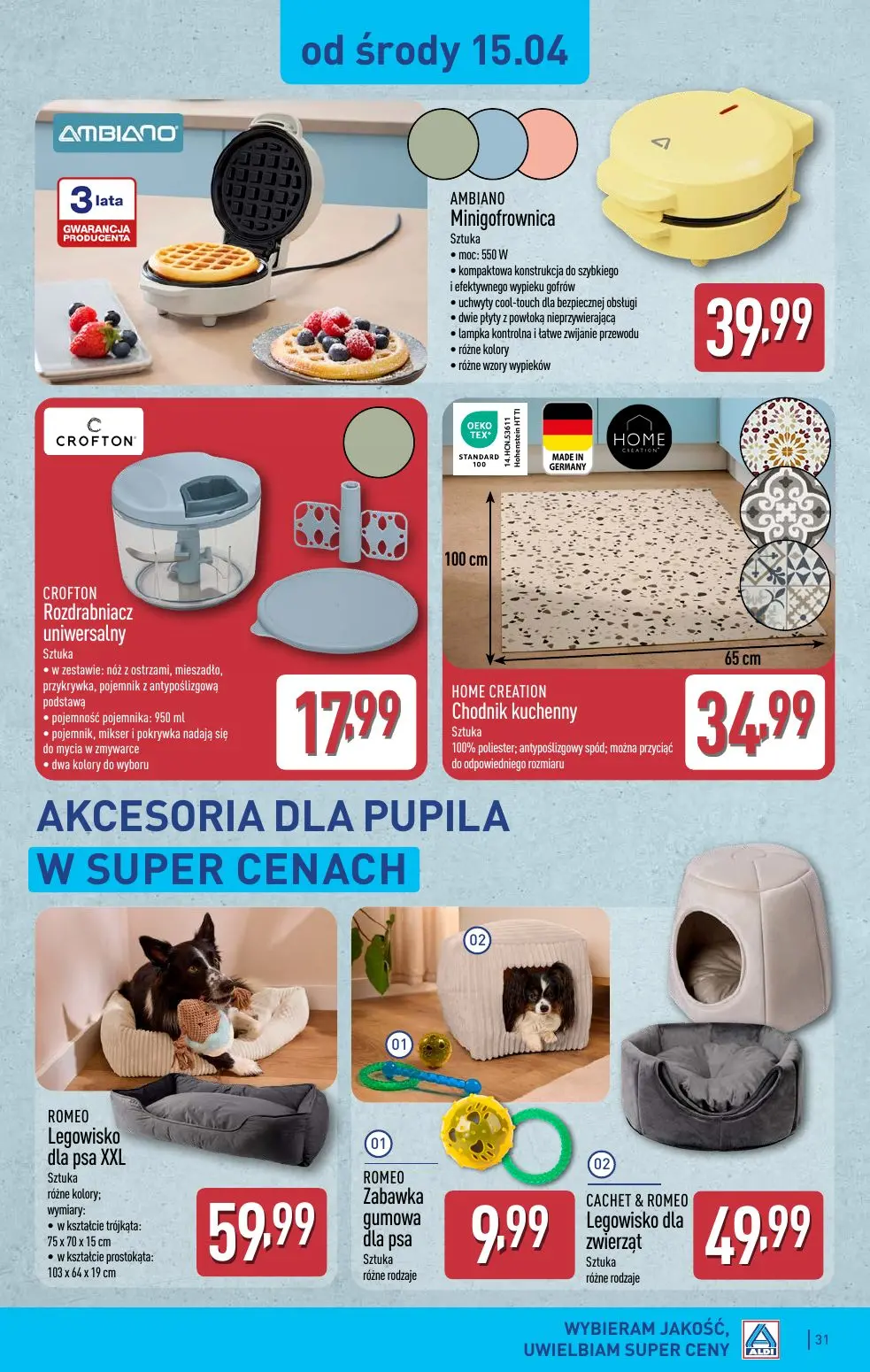 gazetka promocyjna ALDI Wybieram ALDI, bo jest tanio - Strona 31