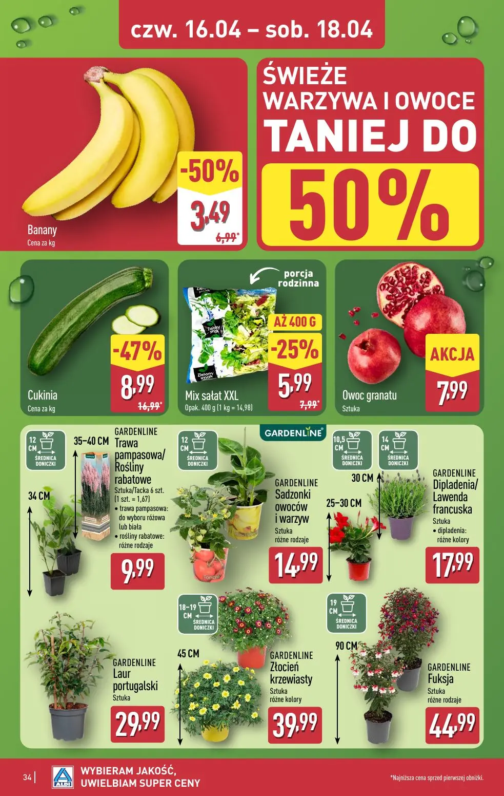 gazetka promocyjna ALDI Wybieram ALDI, bo jest tanio - Strona 34