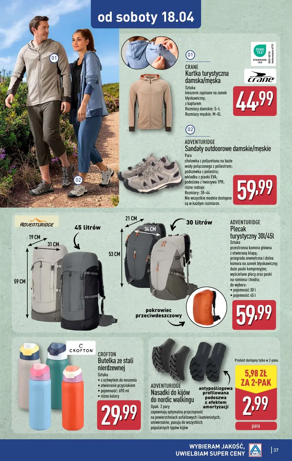 gazetka promocyjna ALDI Wybieram ALDI, bo jest tanio - Strona 37