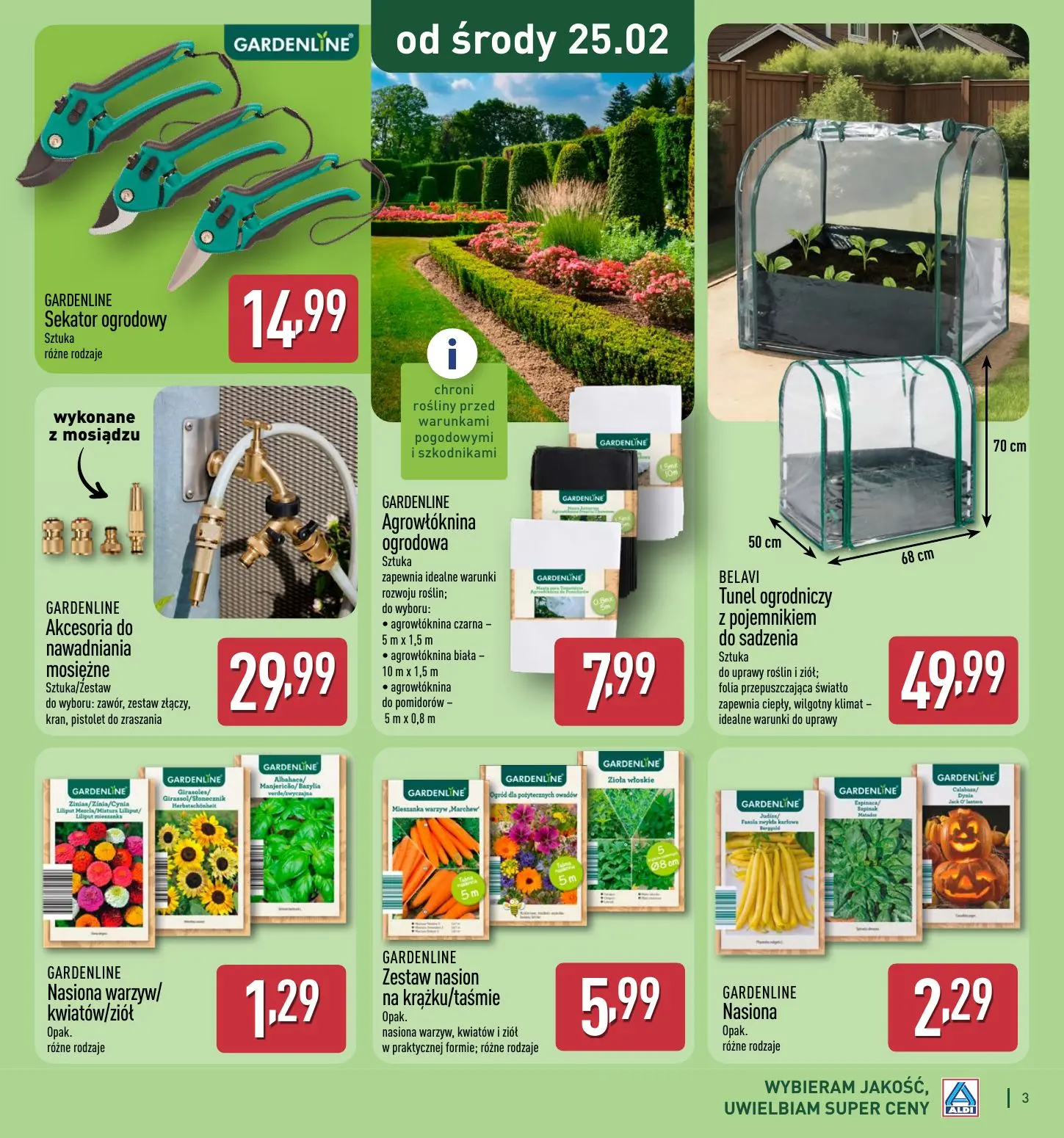gazetka promocyjna ALDI Katalog ogrodowy - Strona 3
