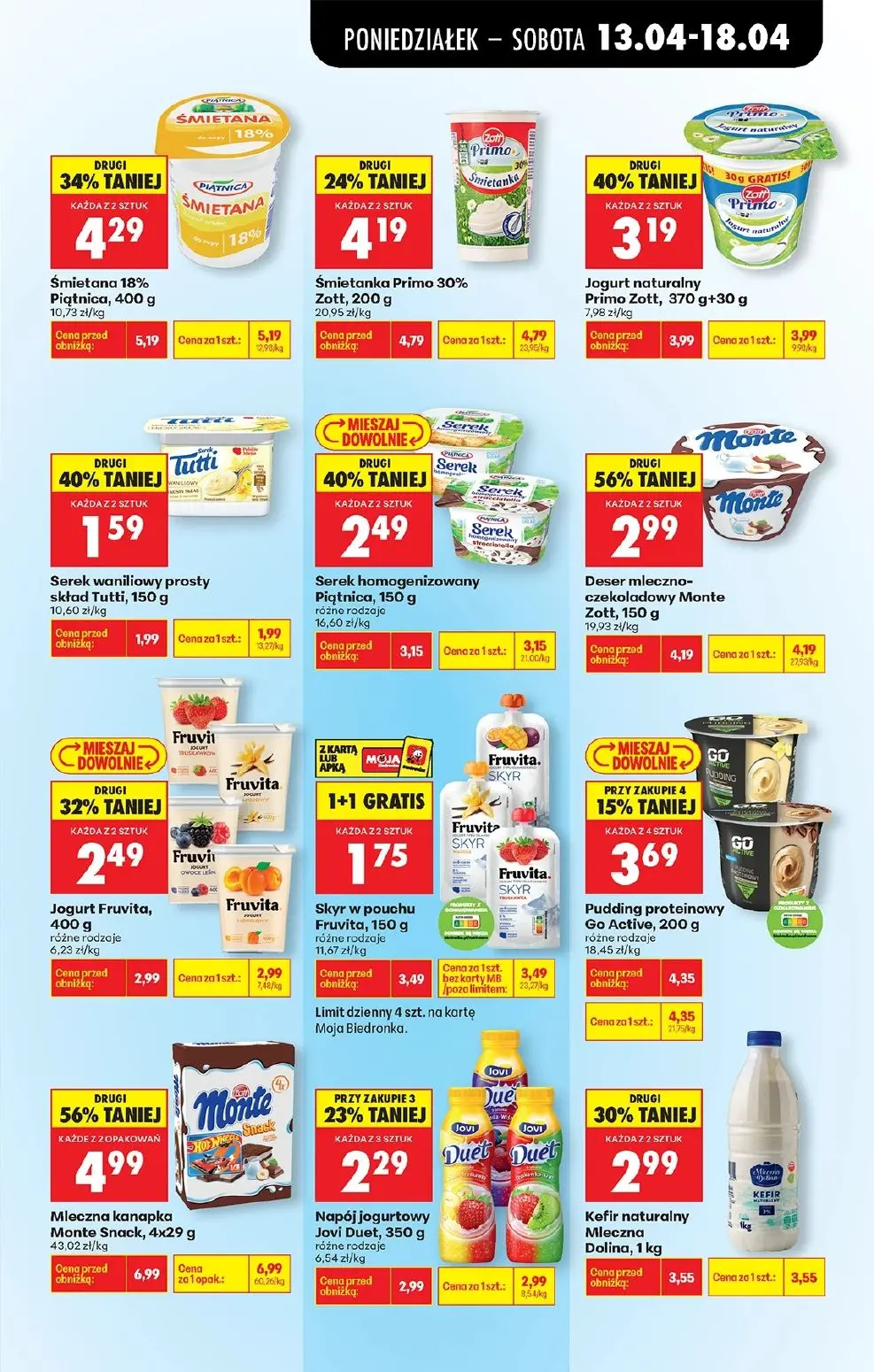 gazetka promocyjna Biedronka Od poniedziałku  - Strona 47