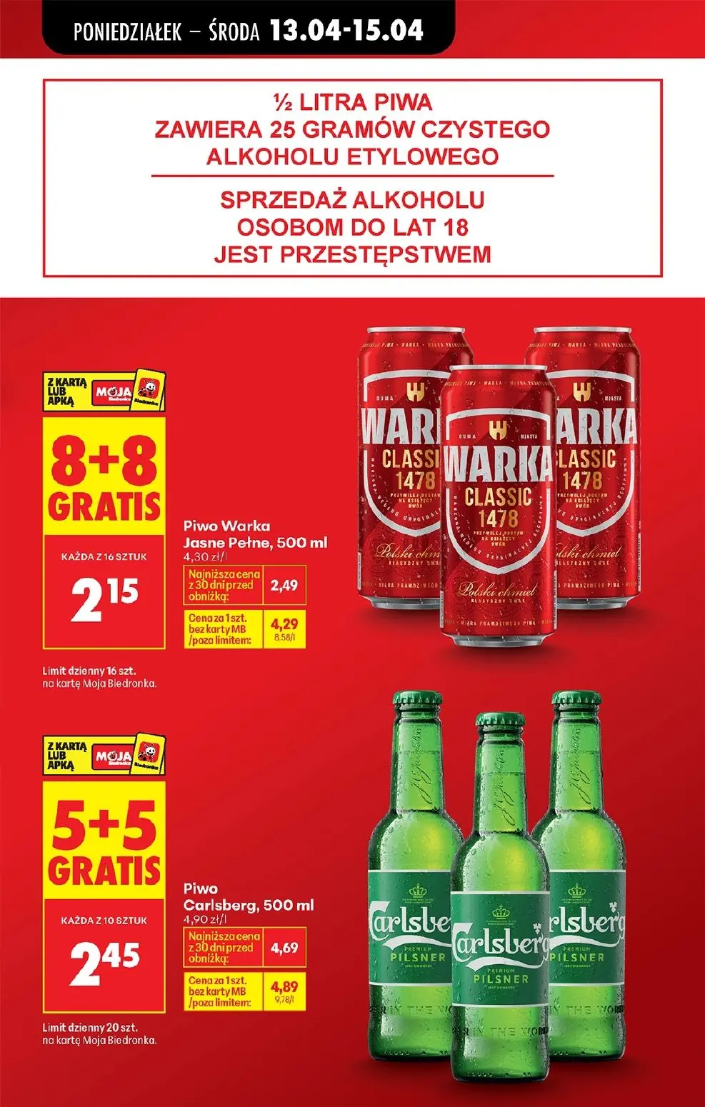 gazetka promocyjna Biedronka Lada tradycyjna. Od poniedziałku  - Strona 23