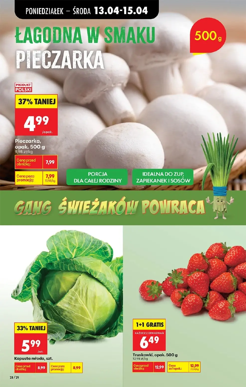 gazetka promocyjna Biedronka Lada tradycyjna. Od poniedziałku  - Strona 32