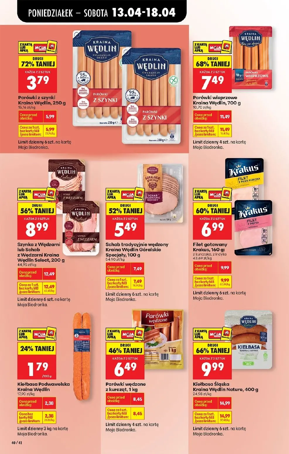 gazetka promocyjna Biedronka Lada tradycyjna. Od poniedziałku  - Strona 48