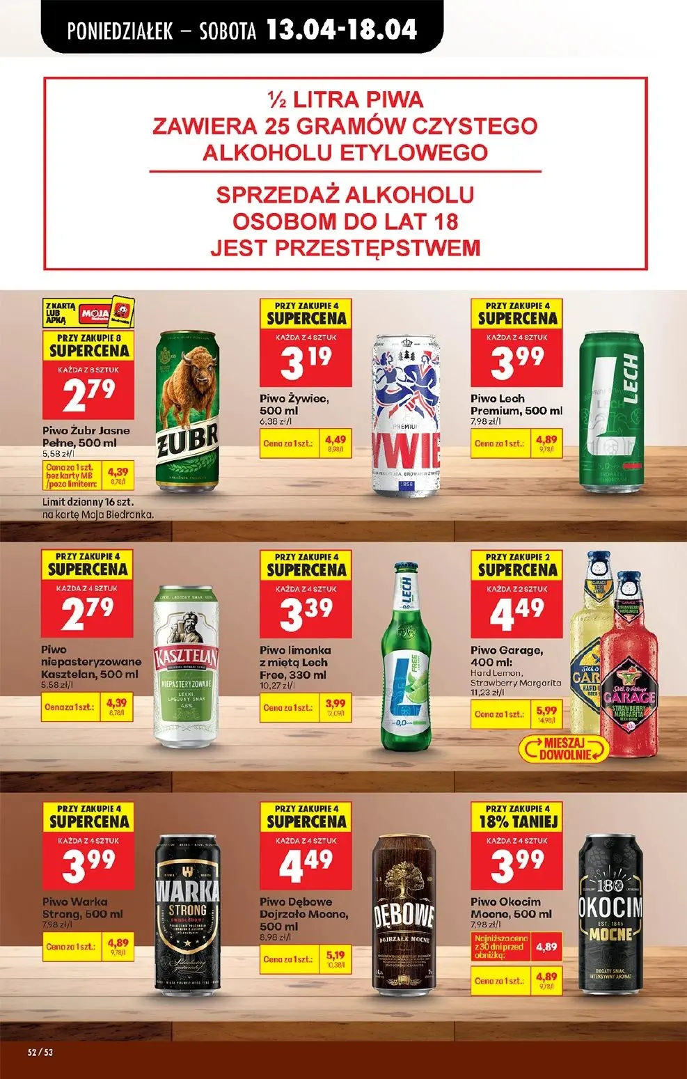 gazetka promocyjna Biedronka Lada tradycyjna. Od poniedziałku  - Strona 66