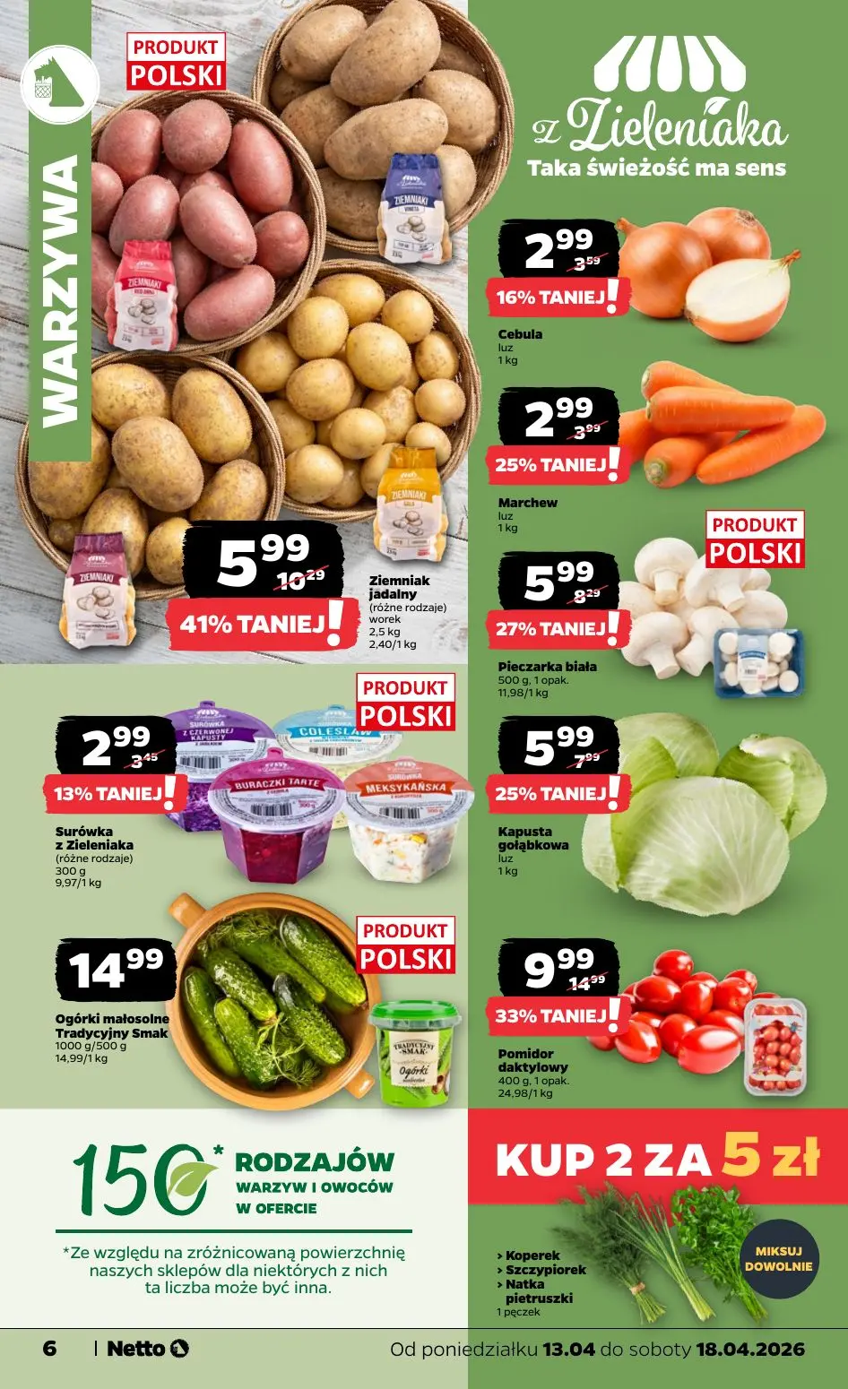 gazetka promocyjna NETTO Tanio i świeżo - Strona 6