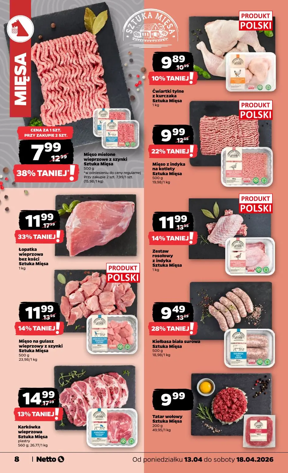 gazetka promocyjna NETTO Tanio i świeżo - Strona 8