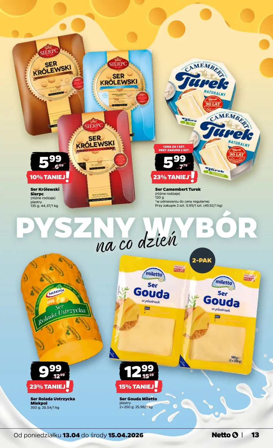 gazetka promocyjna NETTO Tanio i świeżo - Strona 13