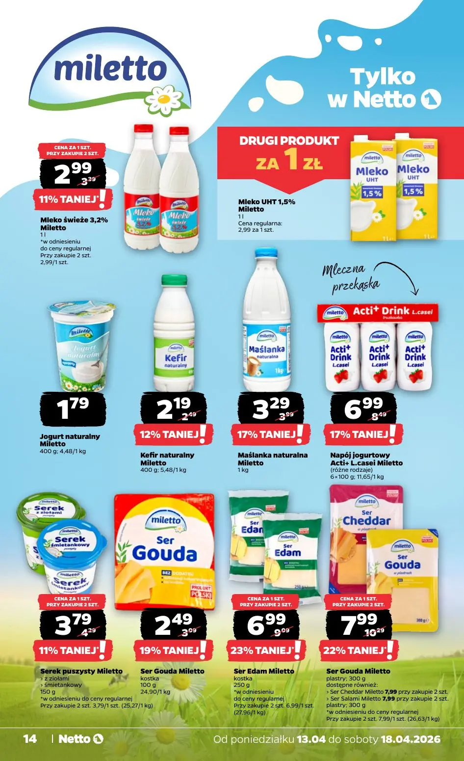 gazetka promocyjna NETTO Tanio i świeżo - Strona 14