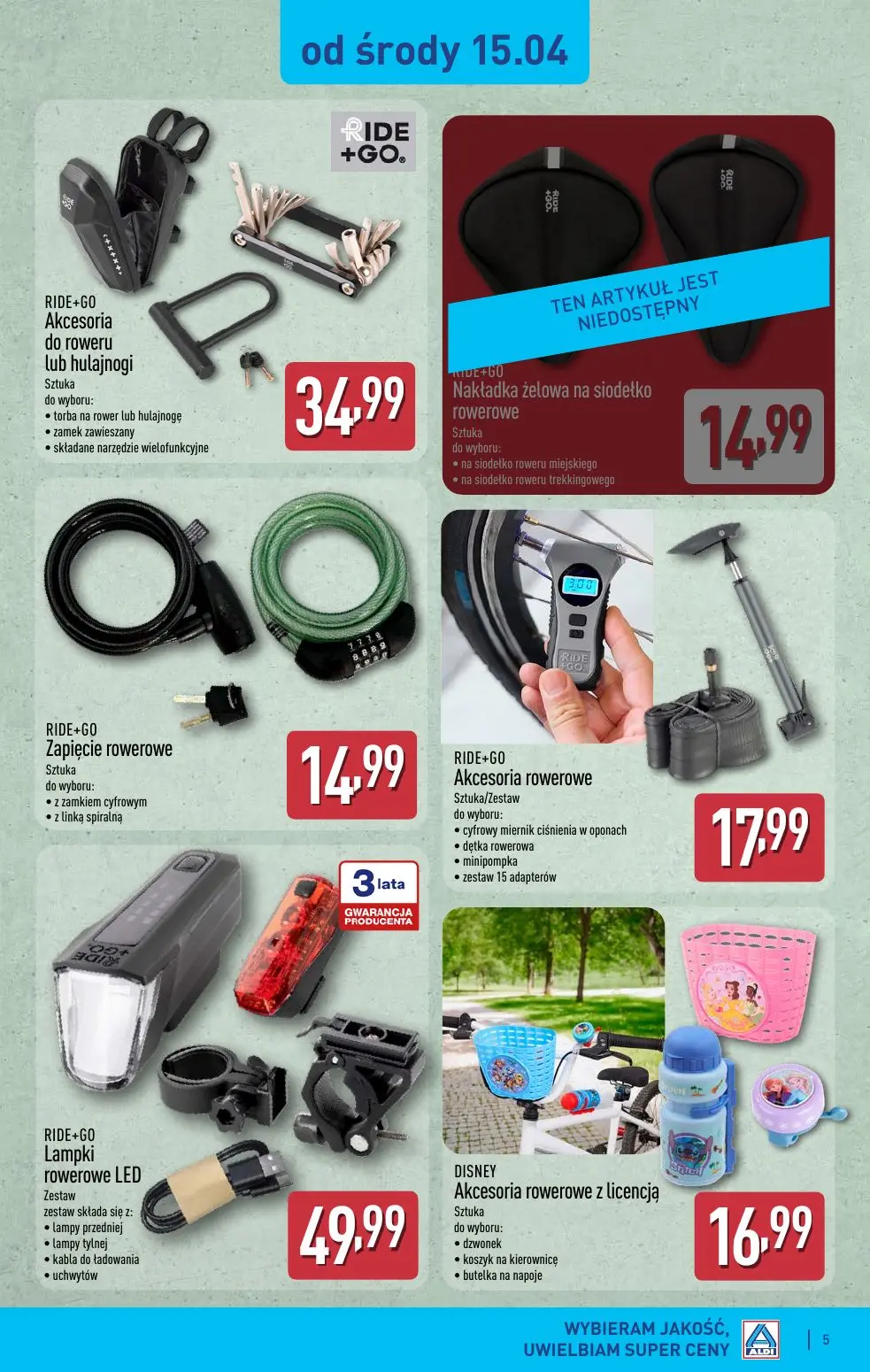 gazetka promocyjna ALDI Oferta od 15.04 - Strona 5