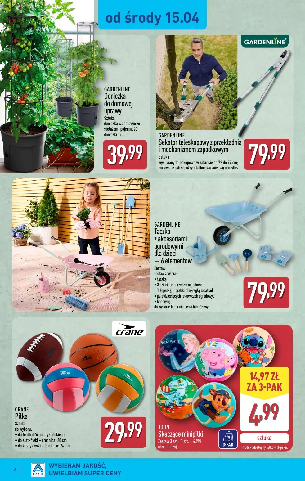 gazetka promocyjna ALDI Oferta od 15.04 - Strona 6