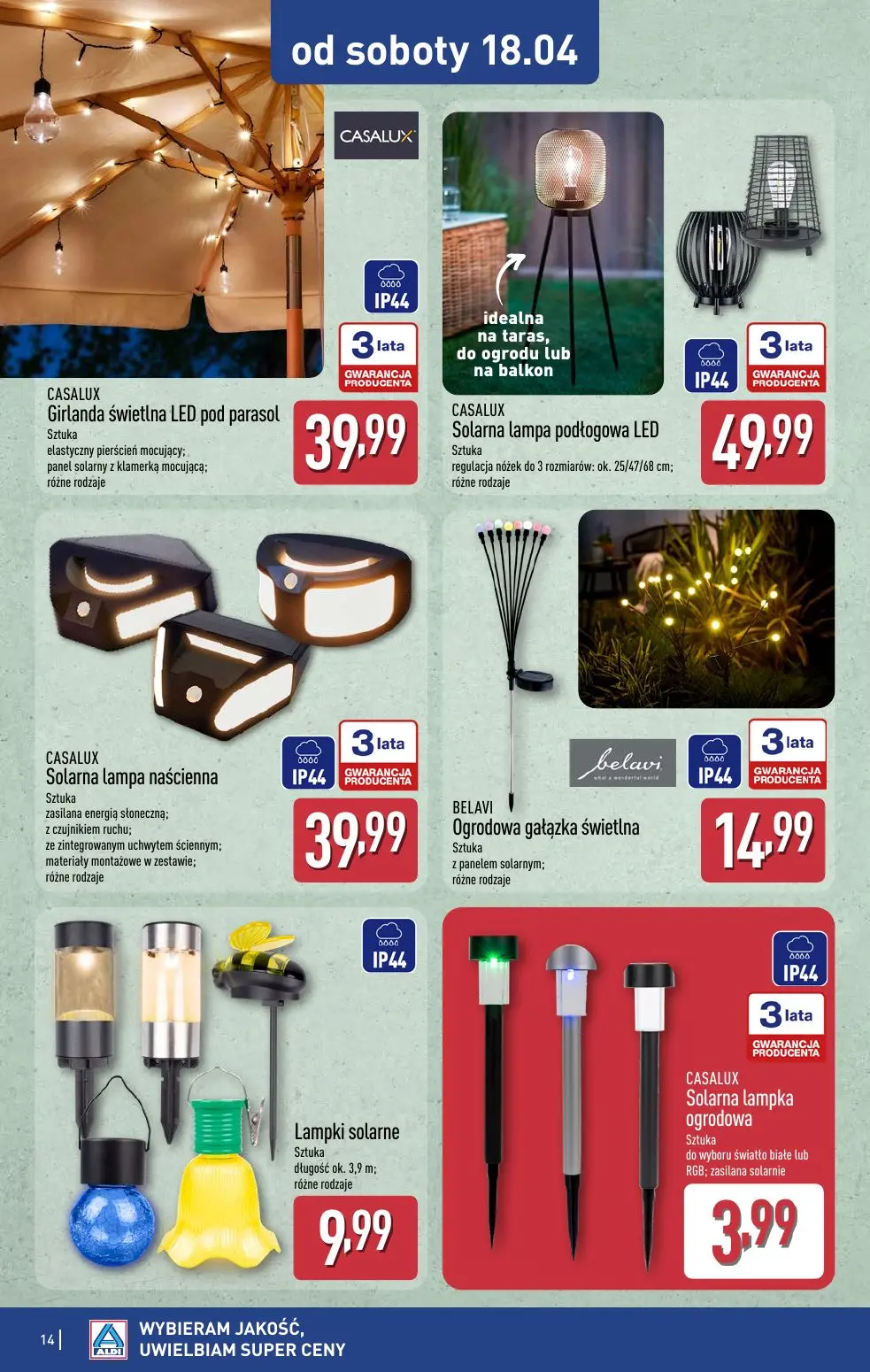 gazetka promocyjna ALDI Oferta od 15.04 - Strona 14