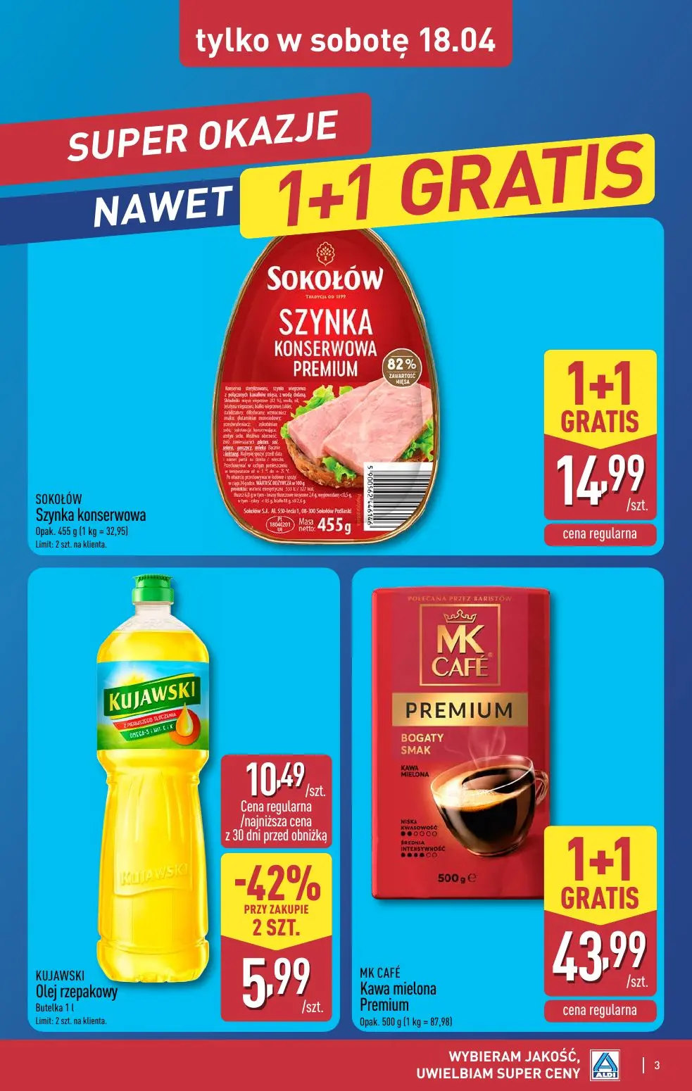 gazetka promocyjna ALDI Oferta na weekend już od czwartku! - Strona 3