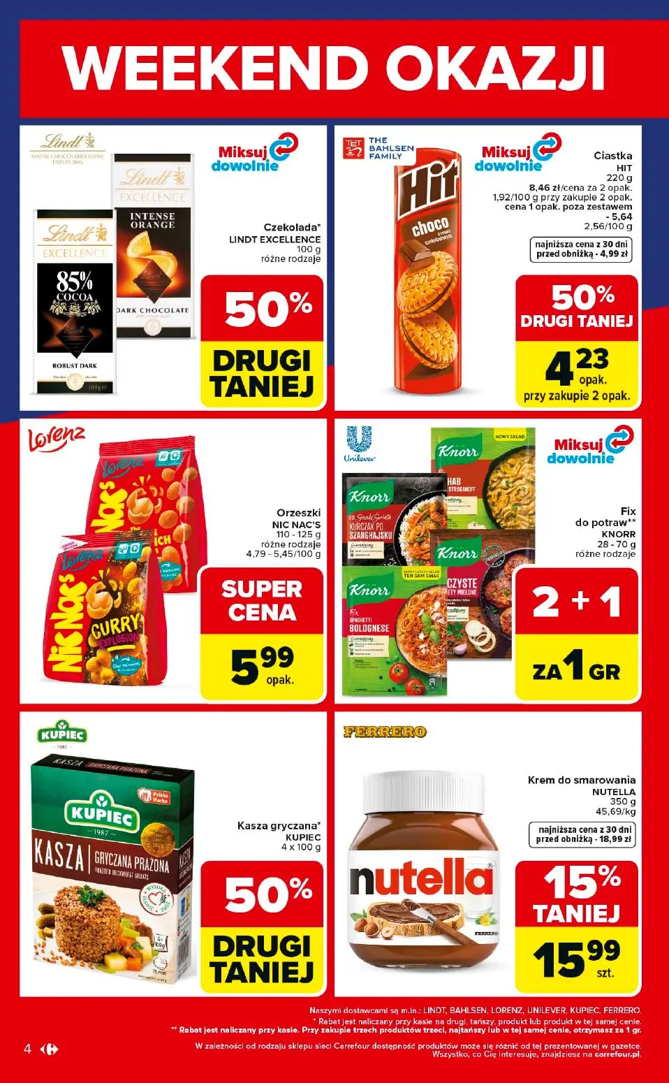 gazetka promocyjna Carrefour Market Weekend okazji - Strona 4