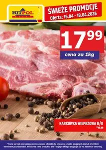Gazetka promocyjna Hitpol, ważna od 2026-04-16 do 2026-04-18.
