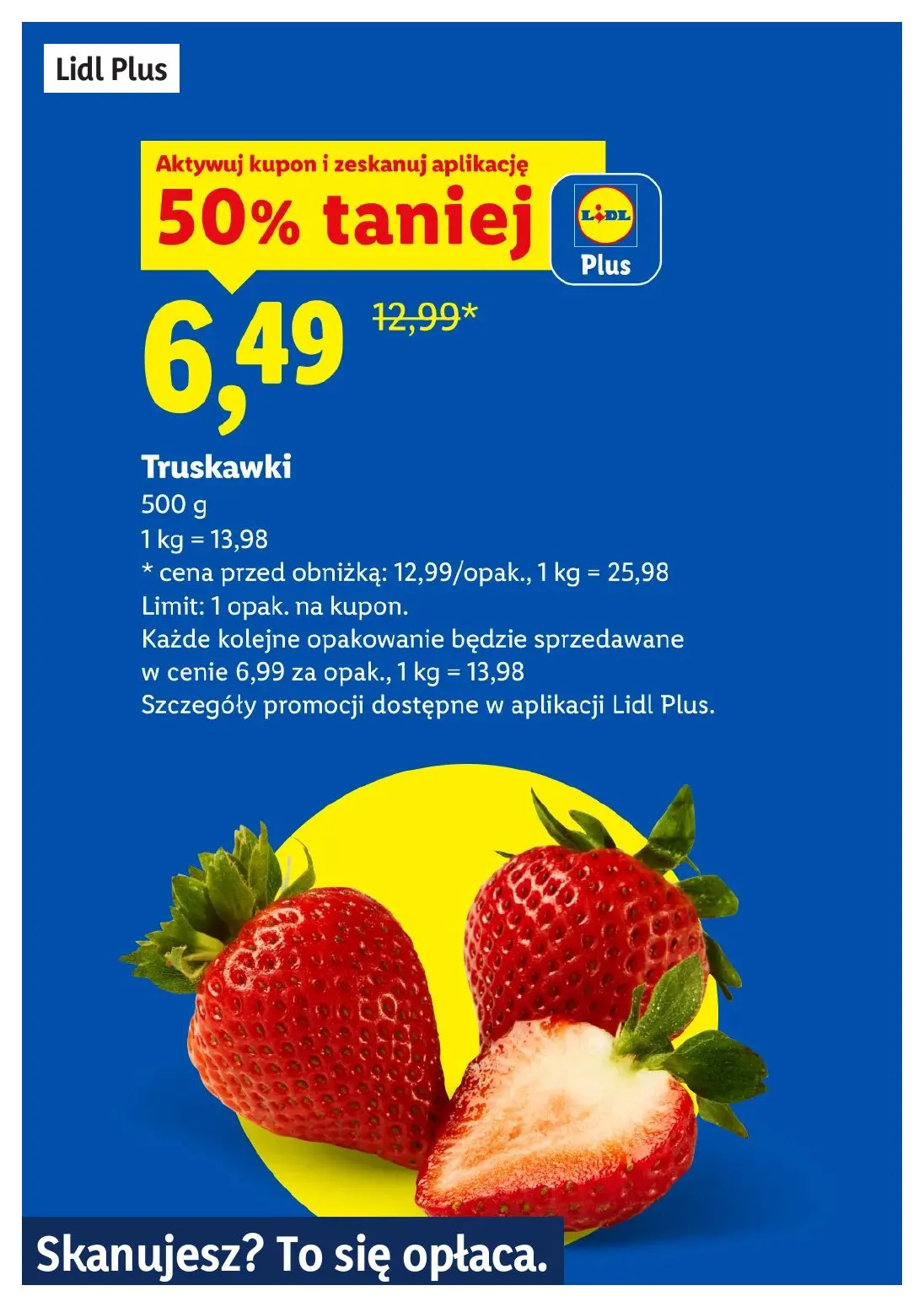 gazetka promocyjna LIDL Lidl plus. Skanujesz - To się opłaca - Strona 2