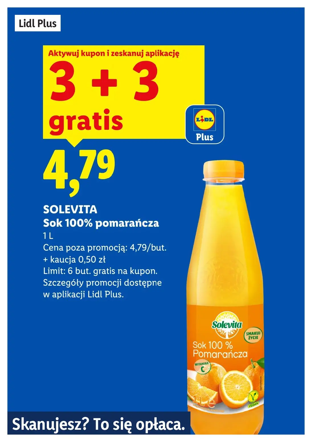 gazetka promocyjna LIDL Lidl plus. Skanujesz - To się opłaca - Strona 6