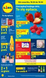 Gazetka promocyjna LIDL, ważna od 2026-04-16 do 2026-04-18.