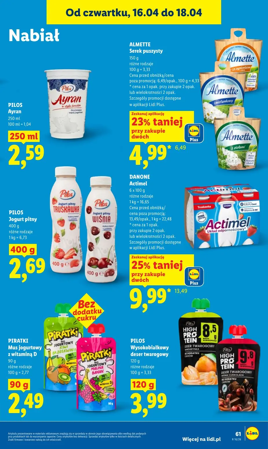 gazetka promocyjna LIDL Od czwartku - Strona 61