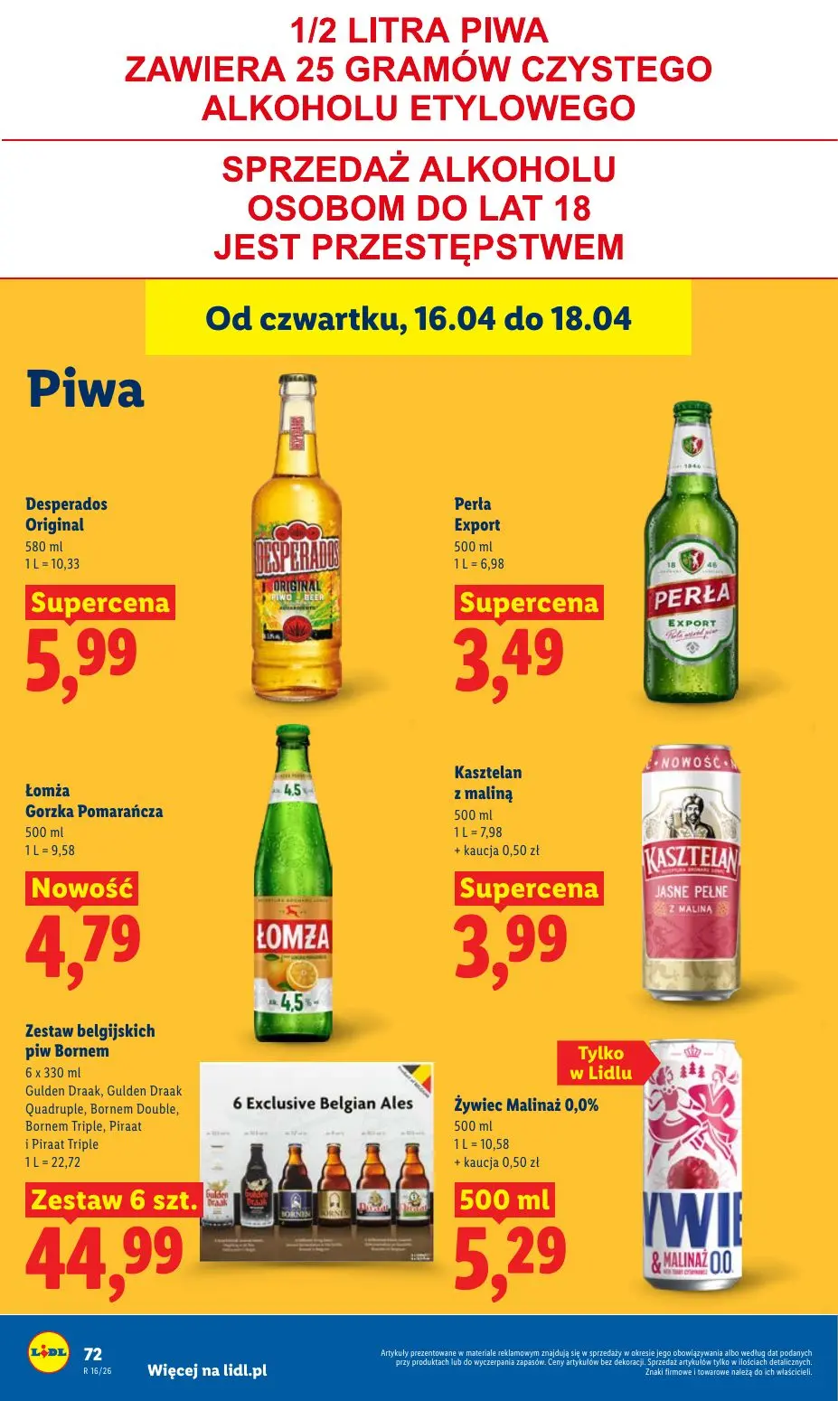 gazetka promocyjna LIDL Od czwartku - Strona 72