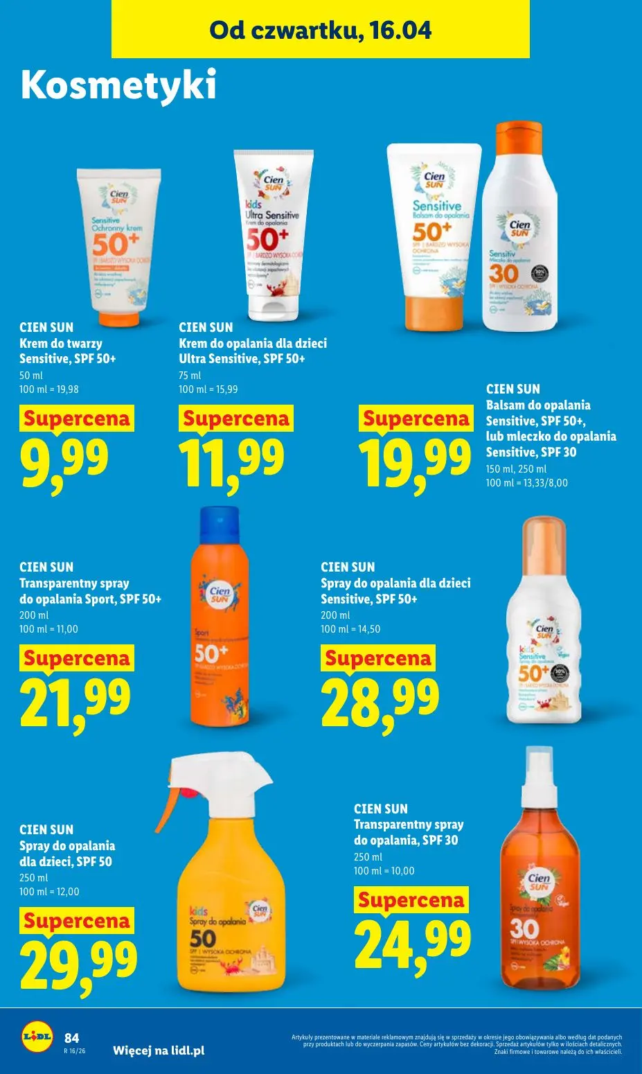 gazetka promocyjna LIDL Od czwartku - Strona 84