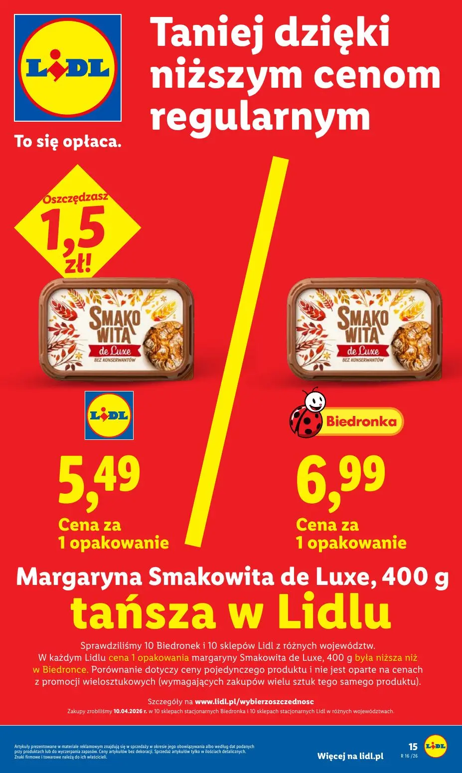 gazetka promocyjna LIDL Od czwartku - Strona 15