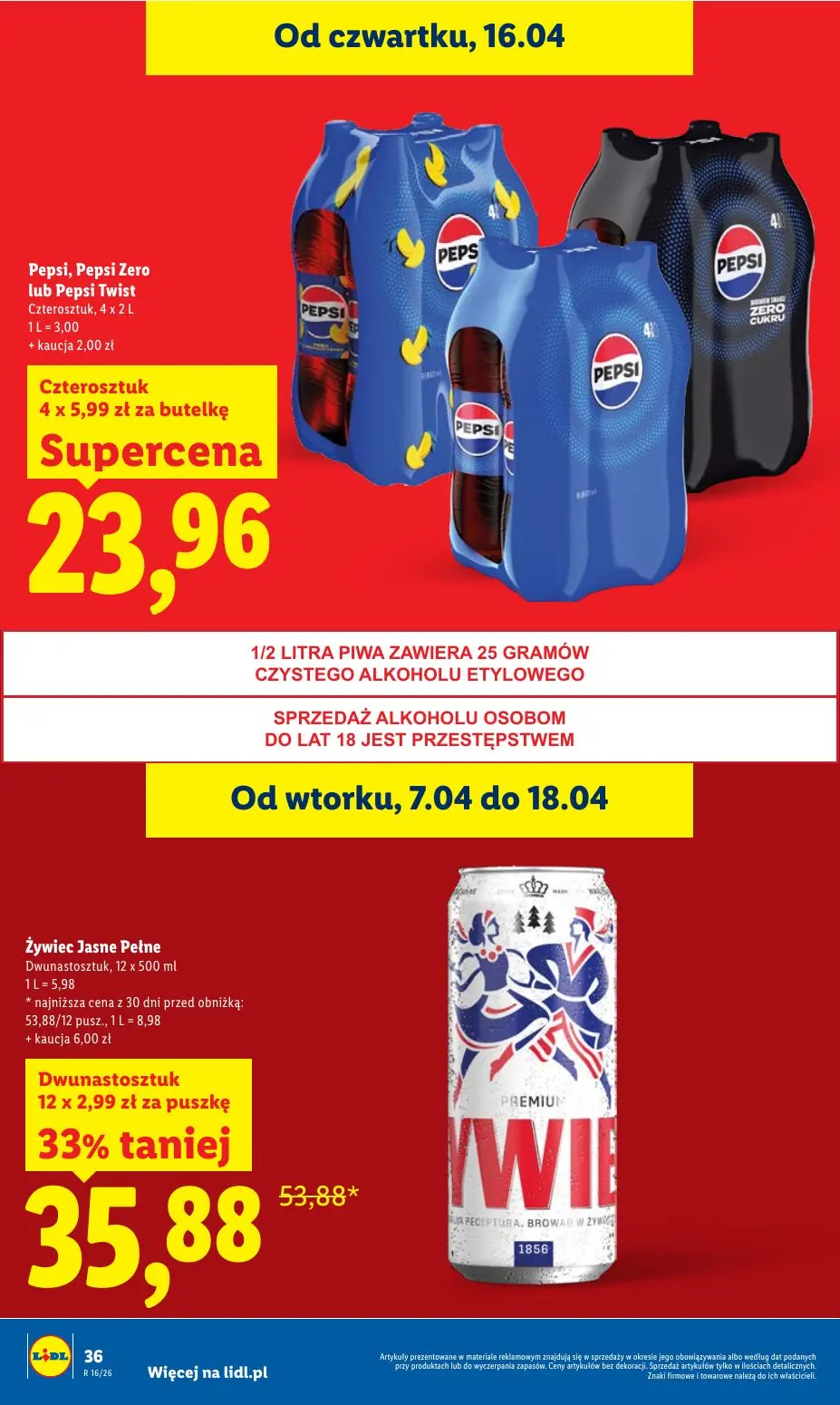 gazetka promocyjna LIDL Od czwartku - Strona 36